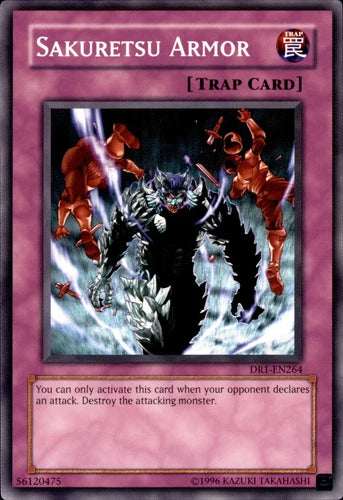 Sakuretsu Armor - DR1-EN264 - Common - Unlimited Edition - YuGiOh LP