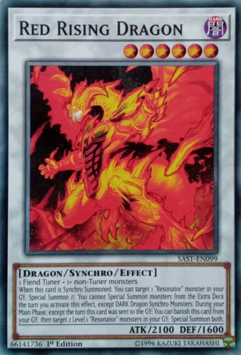 Red Rising Dragon - SAST-EN099 - Common - Mixed Editions - YuGiOh
