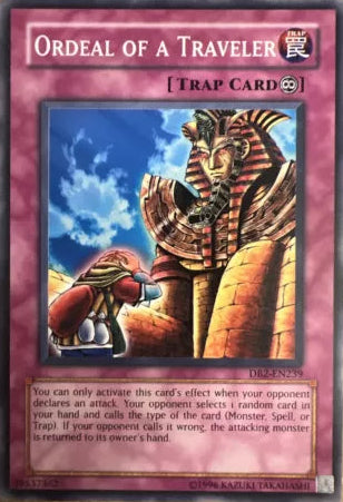 Ordeal of a Traveler - DB2-EN239 - Common - Unlimited Edition - YuGiOh