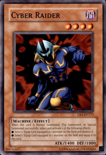 Cyber Raider - DR1-EN173 - Common - Unlimited Edition - YuGiOh