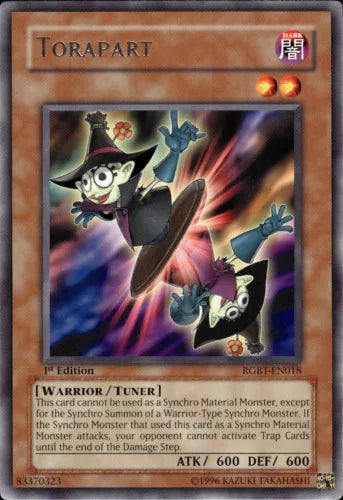 Torapart - RGBT-EN018 - Rare - 1st Edition - YuGiOh