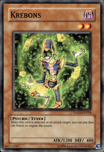 Krebons - TDGS-EN018 - Common - Mixed Editions - YuGiOh