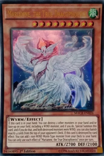 Mariamne, the True Dracophoenix - MACR-EN026 - Ultra Rare - 1st Edition YuGiOh