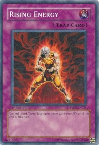 Rising Energy - YSDS-EN039 - Common - Mixed Editions - YuGiOh LP