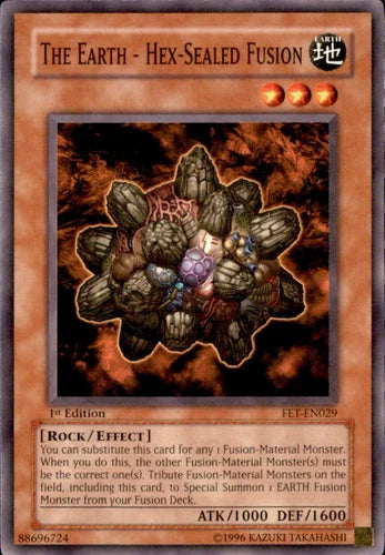 The Earth - Hex-Sealed Fusion - FET-EN029 - Common - Mixed Editions - YuGiOh