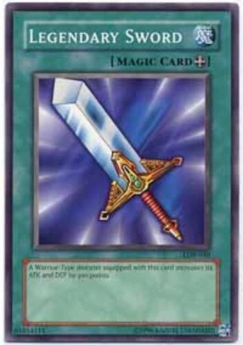 Legendary Sword - LOB-040 - Common - Mixed Editions - YuGiOh