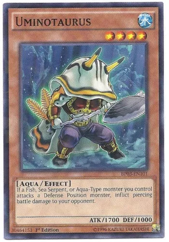 Uminotaurus - BP03-EN101 - Common - 1st Edition - YuGiOh