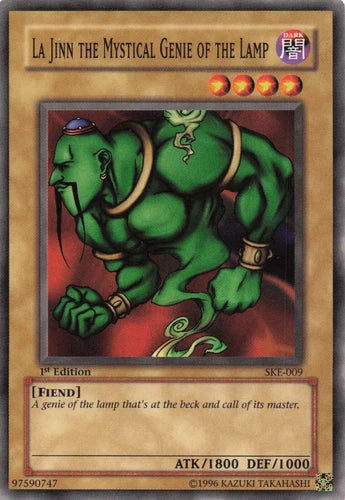 La Jinn the Mystical Genie of the Lamp - SKE-009 - Unlimited Edition - YuGiOh LP