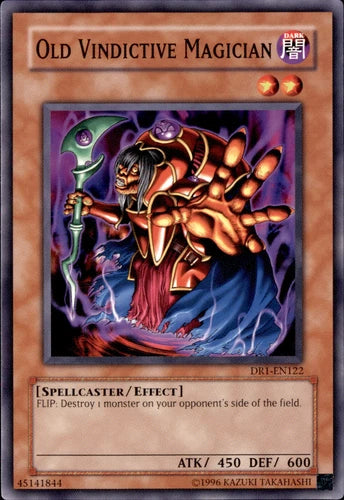 Old Vindictive Magician - DR1-EN122 - Common - Unlimited Edition - YuGiOh