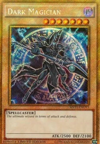 Dark Magician - MVP1-ENGV3 - Secret Rare - Limited Edition - YuGiOh