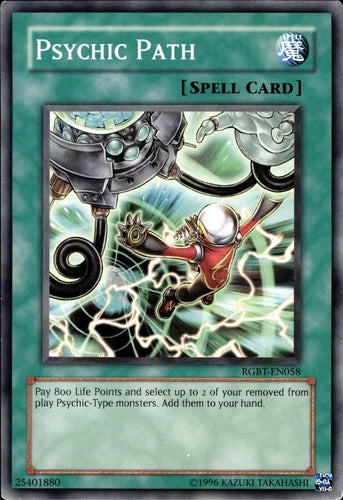 Psychic Path - RGBT-EN058 - Common - Mixed Editions - YuGiOh