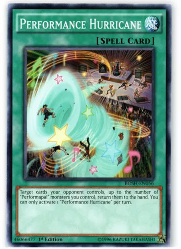 Performance Hurricane - BOSH-EN056 - Common - Unlimited Edition - YuGiOh