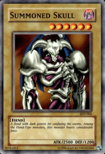 Summoned Skull - SDY-004 - Common - Unlimited Edition - YuGiOh LP