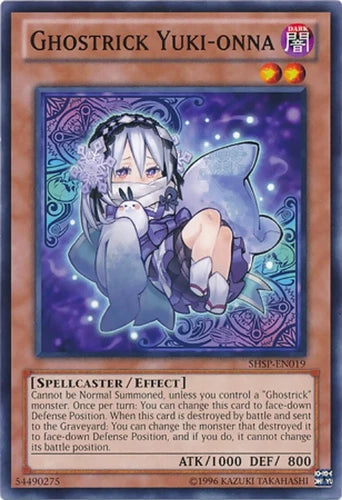 Ghostrick Yuki-onna - SHSP-EN019 - Common - Mixed Editions - YuGiOh