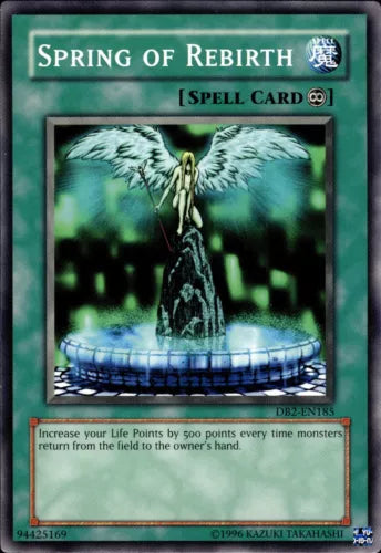 Spring of Rebirth - DB2-EN185 - Common - Unlimited Edition - YuGiOh