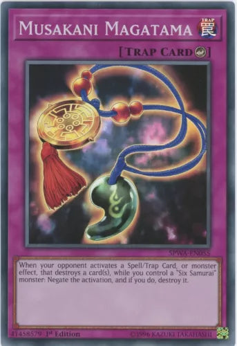 Musakani Magatama - SPWA-EN055 - Super Rare - 1st Edition - YuGiOh