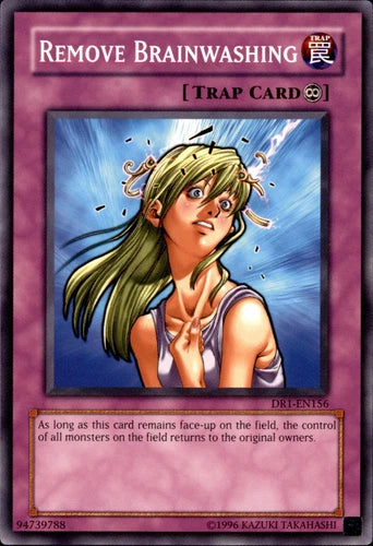 Remove Brainwashing - DR1-EN156 - Common - Unlimited Edition - YuGiOh