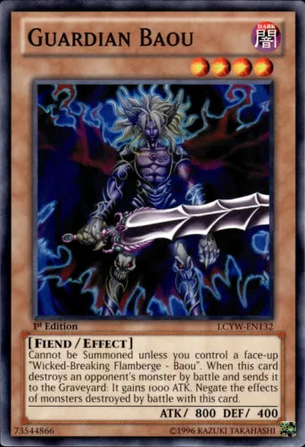 Guardian Baou - LCYW-EN132 - Common - Unlimited Edition - YuGiOh