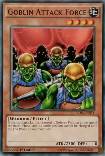 Goblin Attack Force - LDK2-ENJ11 - Common - 1st Edition - YuGiOh