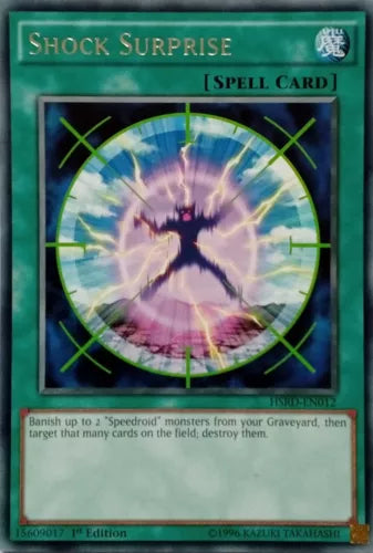 Shock Surprise - HSRD-EN012 - Rare - 1st Edition - YuGiOh