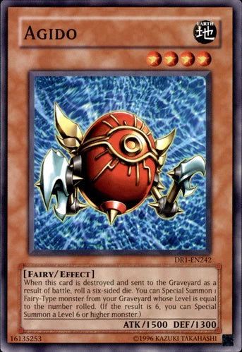 Agido - DR1-EN242 - Common - Unlimited Edition - YuGiOh