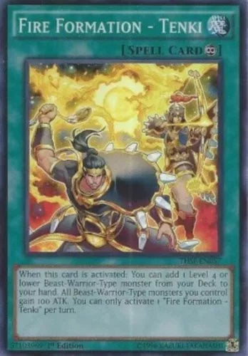 Fire Formation - Tenki - THSF-EN057 - Super Rare - 1st Edition - YuGiOh
