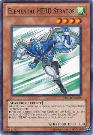 Elemental HERO Stratos - RYMP-EN008 - Common - Unlimited Edition - YuGiOh