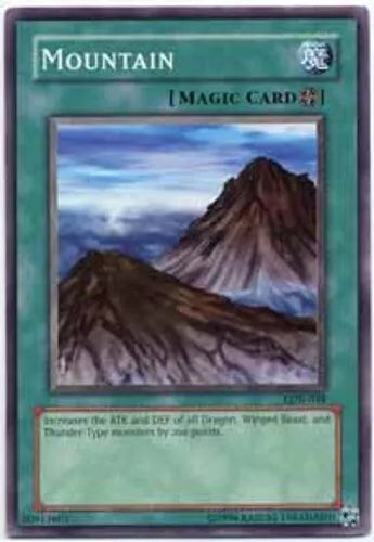 Mountain - SDJ-037 - Common - Unlimited Edition - YuGiOh LP