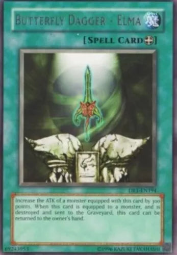 Butterfly Dagger - Elma - DR1-EN194 - Rare - Unlimited Edition - YuGiOh