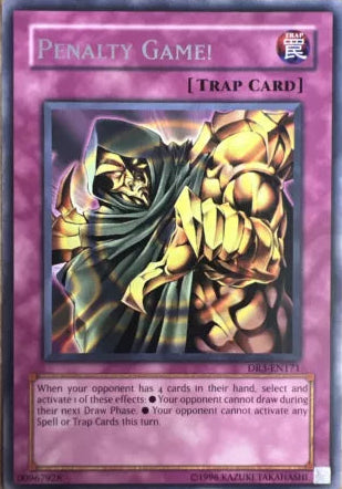 Penalty Game! - DR3-EN171 - Rare - Unlimited Edition - YuGiOh
