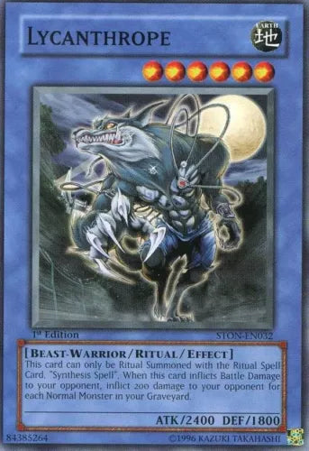 Lycanthrope - STON-EN032 - Common - Mixed Editions - YuGiOh