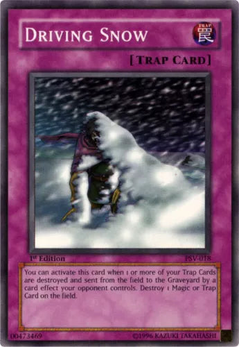 Driving Snow - PSV-018 - Common - Unlimited Edition - YuGiOh LP