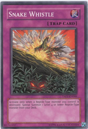 Snake Whistle - TAEV-EN066 - Common - Mixed Editions - YuGiOh