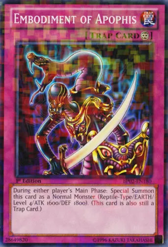 Embodiment of Apophis - BP02-EN180 - Mosaic Rare - 1st Edition - YuGiOh