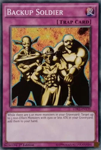 Backup Soldier - LDK2-ENY39 - Common - 1st Edition - YuGiOh