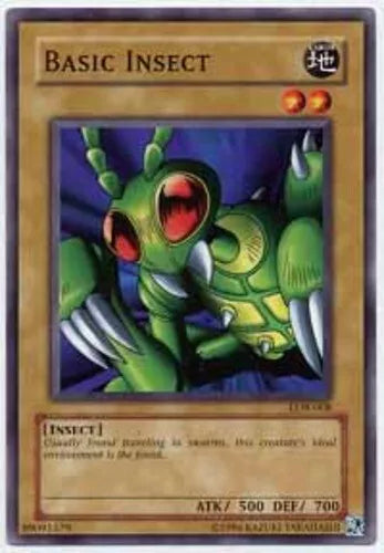 Basic Insect - LOB-008 - Common - Unlimited Edition - YuGiOh