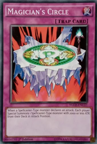 Magician's Circle - YGLD-ENC37 - Common - 1st Edition - YuGiOh