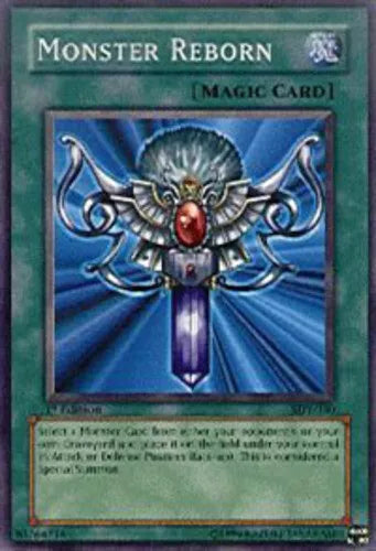 Monster Reborn - SDK-036 - Common - Unlimited Edition - YuGiOh LP