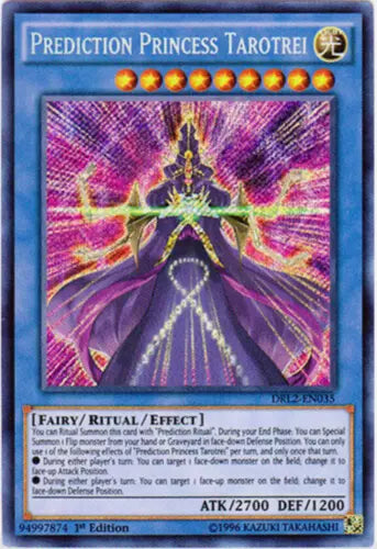Prediction Princess Tarotrei - DRL2-EN035 - Secret Rare - 1st Edition - YuGiOh