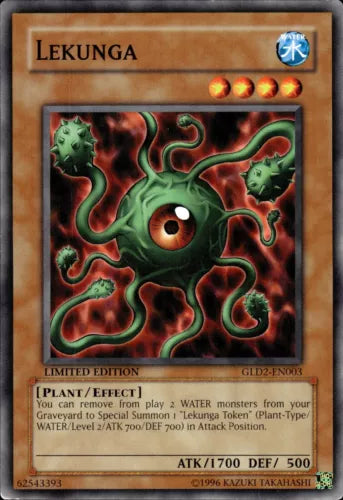 Lekunga - GLD2-EN003 - Common - Limited Edition - YuGiOh