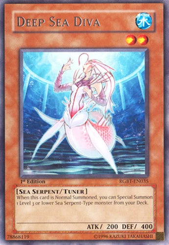 Deep Sea Diva - RGBT-EN035 - Rare - 1st Edition - YuGiOh LP