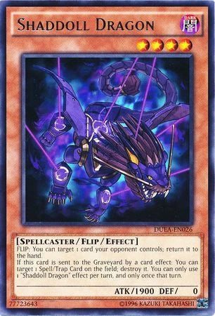 Shaddoll Dragon - DUEA-EN026 - Rare - Mixed Editions - YuGiOh
