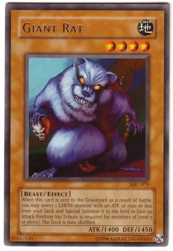 Giant Rat - MRL-079 - Rare - Unlimited Edition - YuGiOh