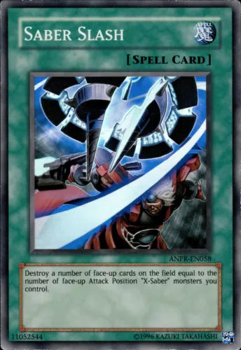 Saber Slash - ANPR-EN058 - Super Rare - 1st Edition - YuGiOh