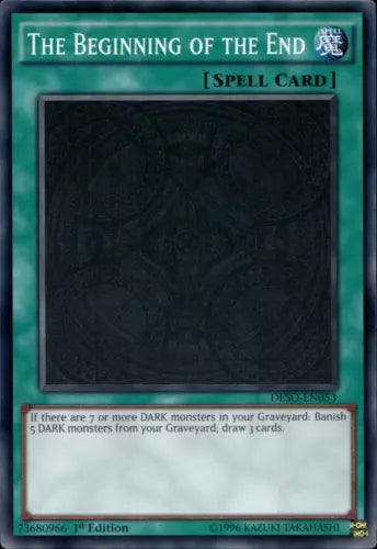 The Beginning of the End - DESO-EN053 - Super Rare - 1st Edition - YuGiOh
