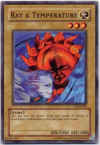Ray & Temperature - LOB-035 - Common - Unlimited Edition - YuGiOh