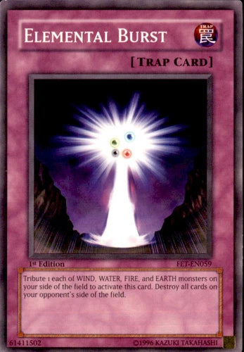 Elemental Burst - FET-EN059 - Common - 1st Edition - YuGiOh