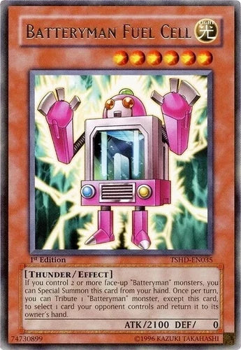 Batteryman Fuel Cell - TSHD-EN035 - Rare - Mixed Editions - YuGiOh