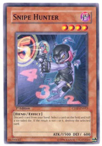 Snipe Hunter - CDIP-EN015 - Common - 1st Edition - YuGiOh