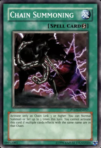 Chain Summoning - PTDN-EN057 - Common - Mixed Editions - YuGiOh